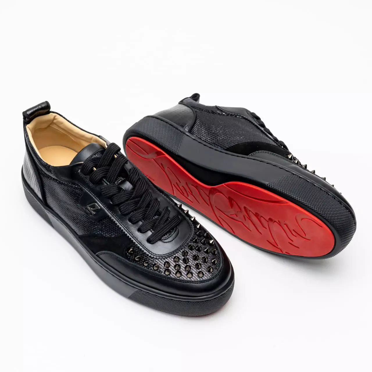 Jual Christian Louboutin Christian Louboutin Happyrui Spikes Low Top 