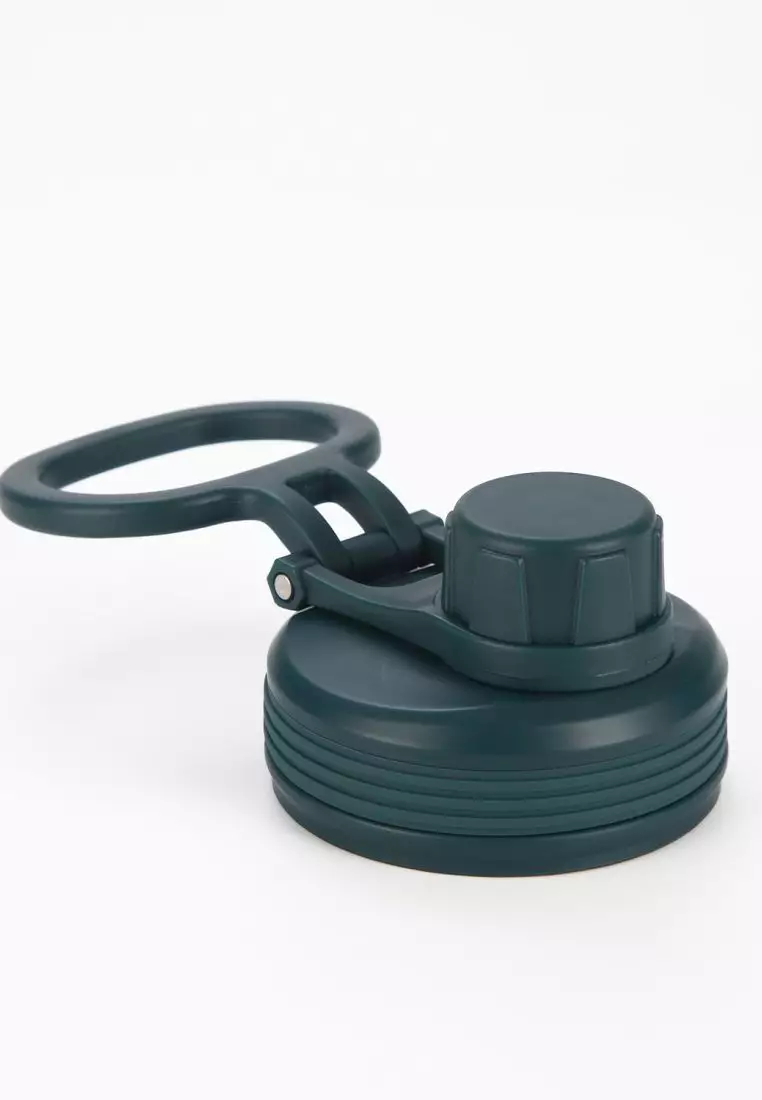 Crossing Urban Ceramic S/S Insulated Screw Cap Sports Bottle With Handle 600ml - Latte Squash (Mix)