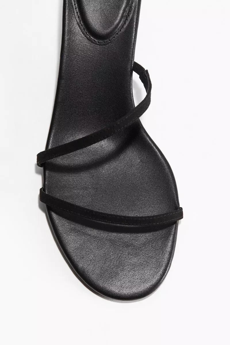 Heeled strappy sandals