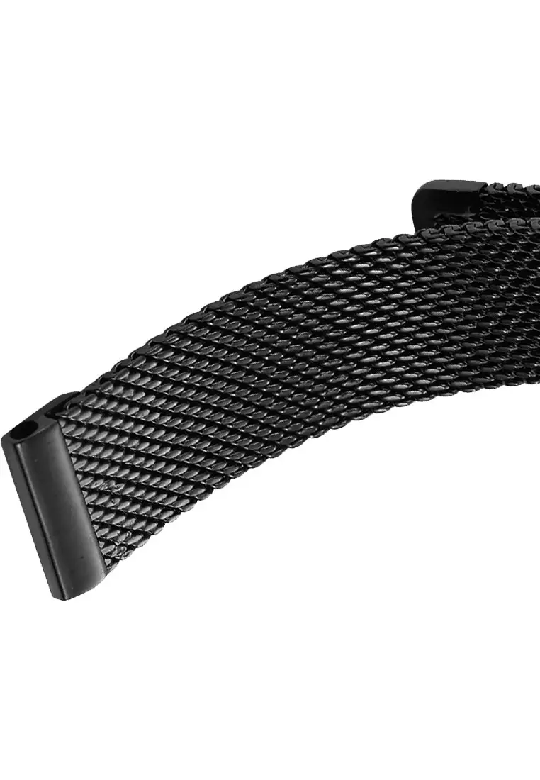 汉娜马丁木纹面男士商务手表 - 樱桃木