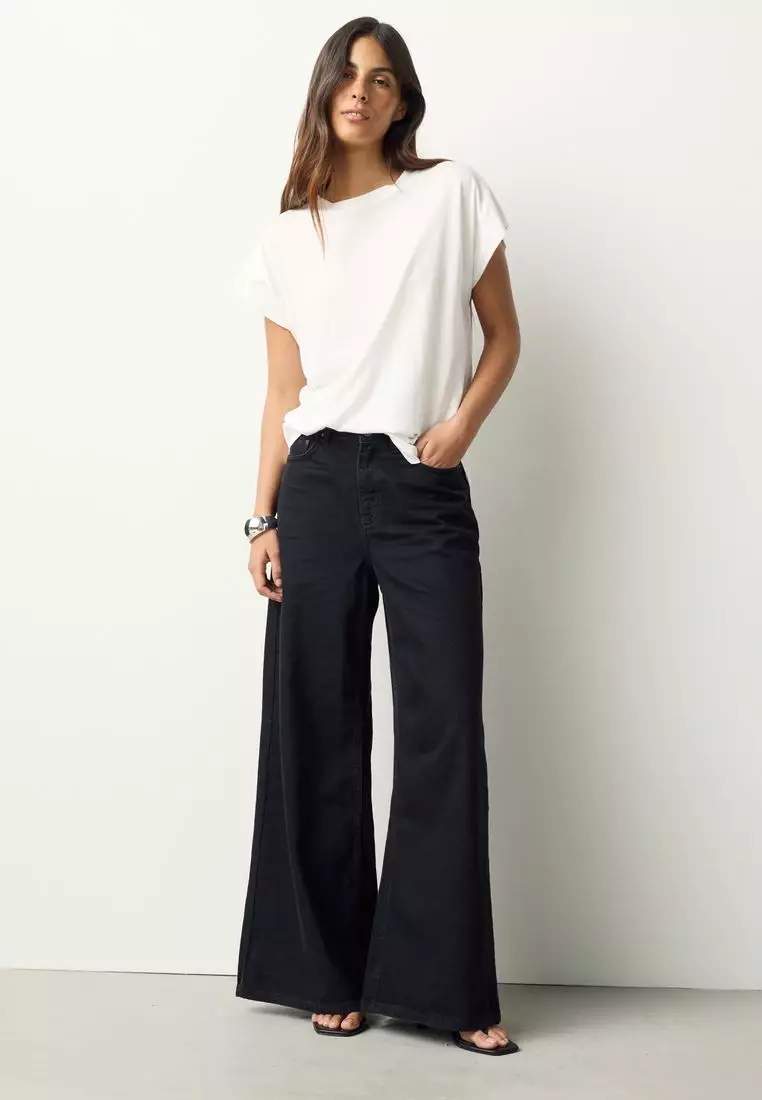 Cotton Modal Cap Sleeve TENCEL™ Modal Blend T-Shirt