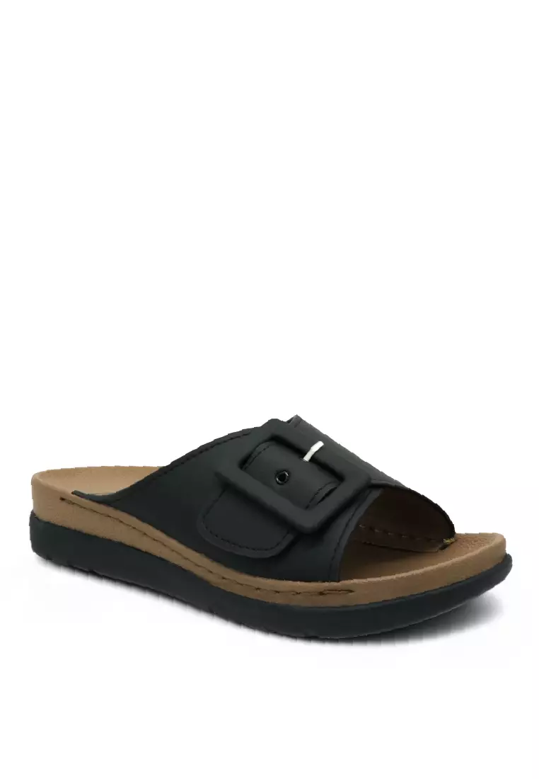 Women Slip On Casual Sandals Kasut Wanita - 250471281