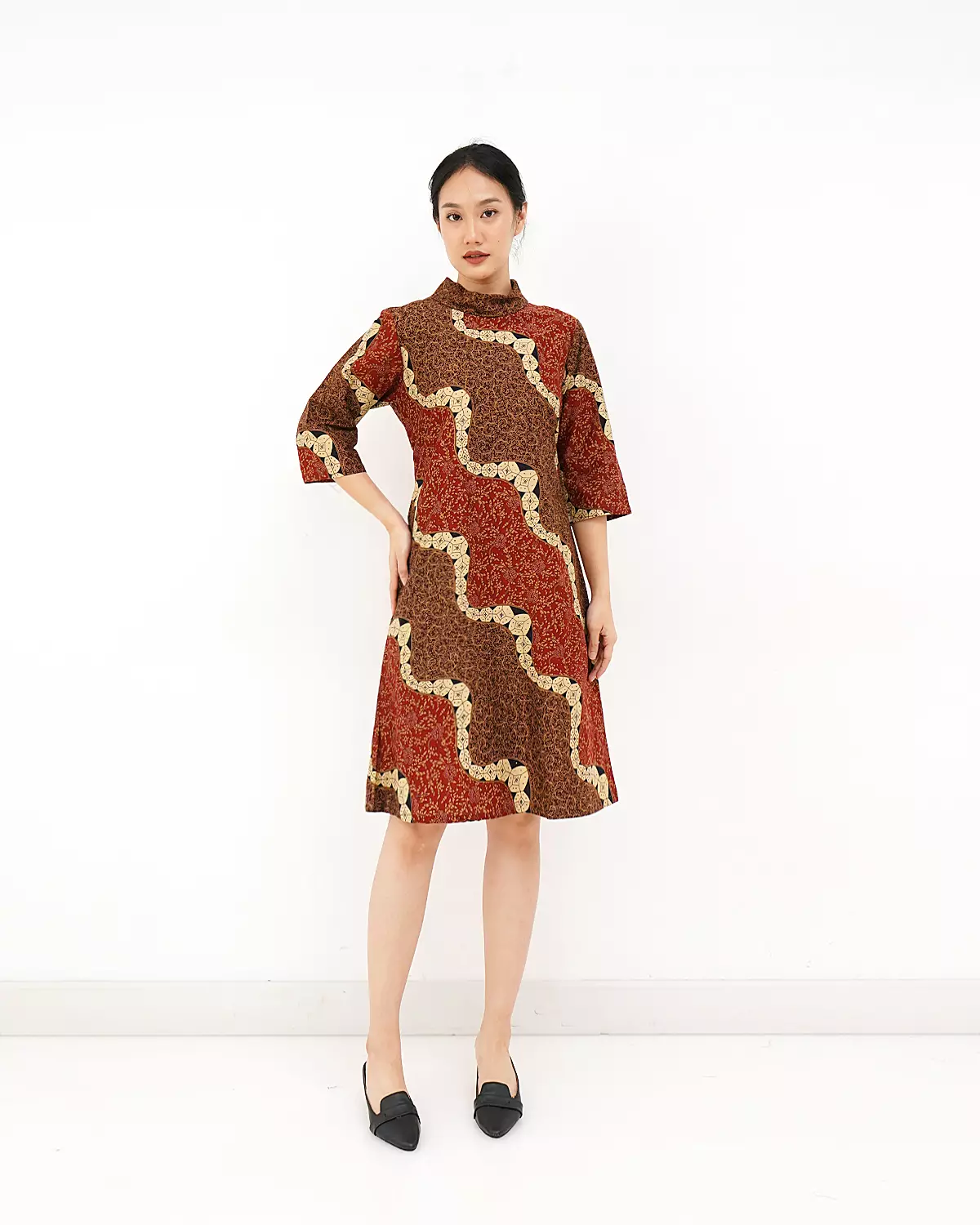 Dress Batik Motif Lenko Picis