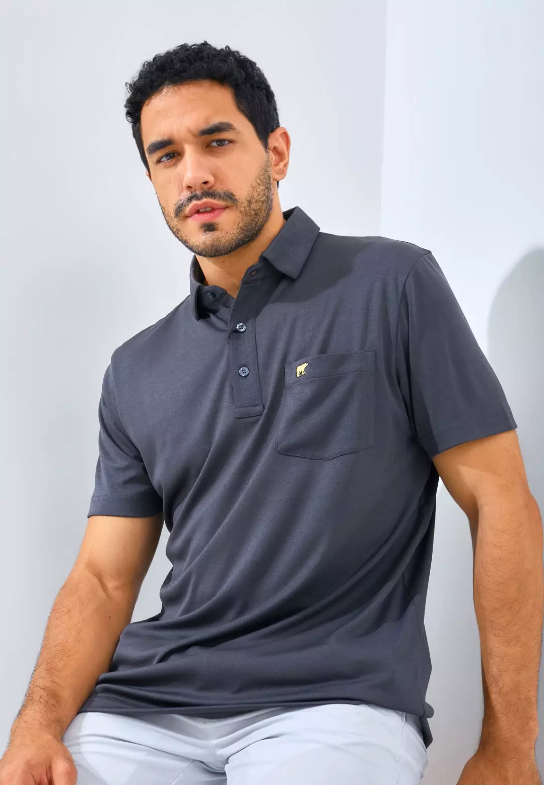 Jack Nicklaus Segesta Premium Heritage Polo Regular Fit Caviar