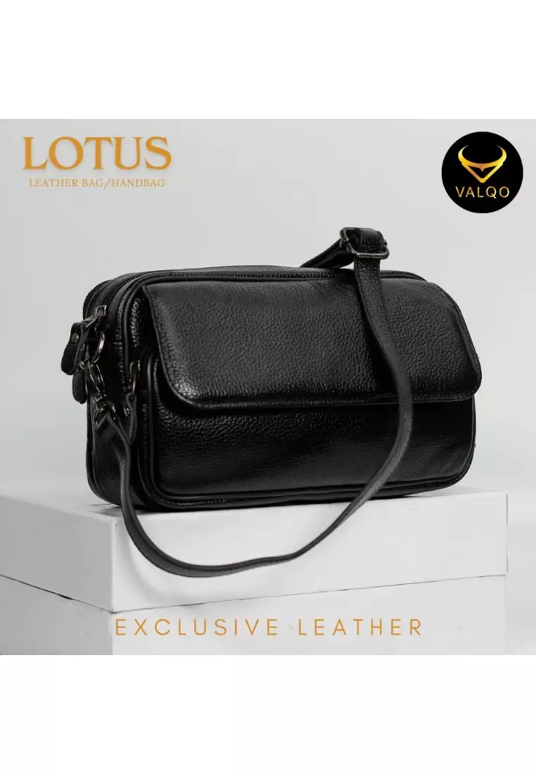 Women Sling Bag LOTUS-HITAM MIL