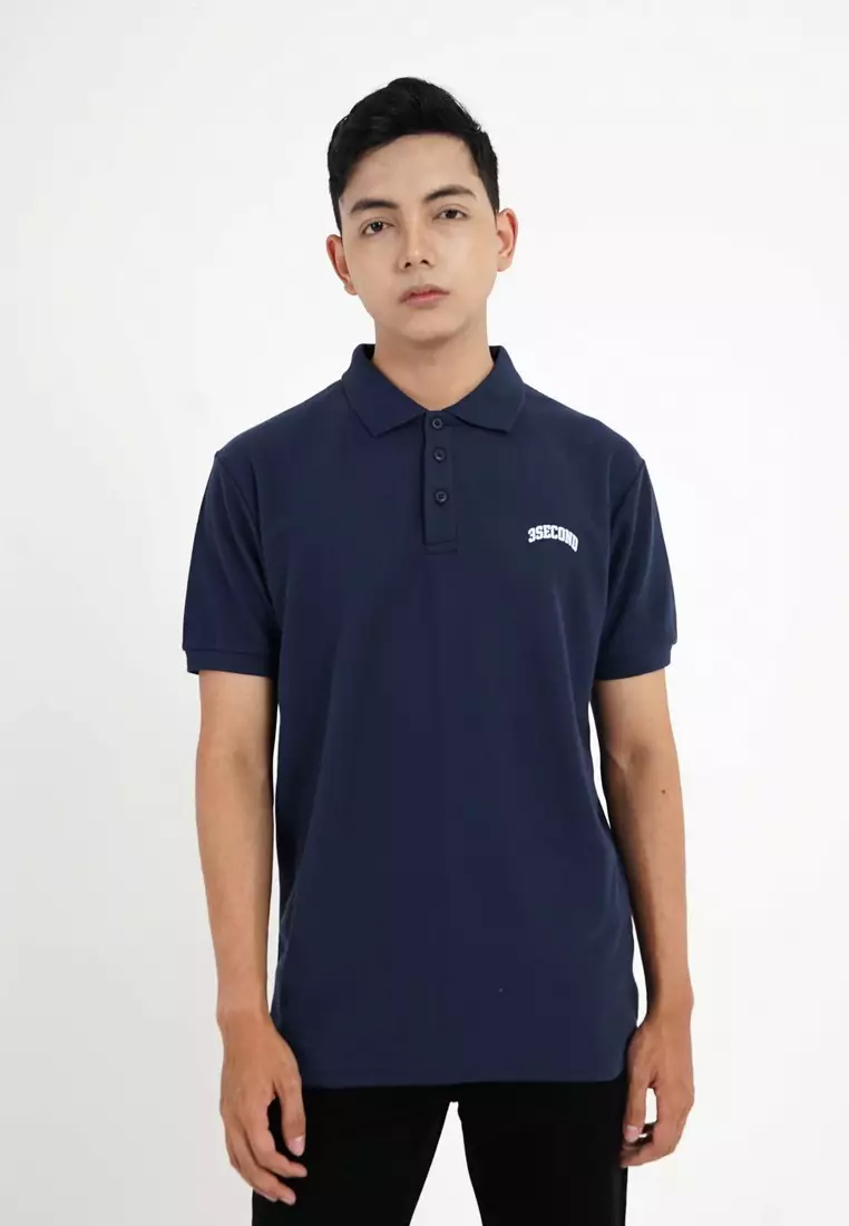 3Second Men's Polo Shirt Short Sleeve Regular Fit Lopo 211024