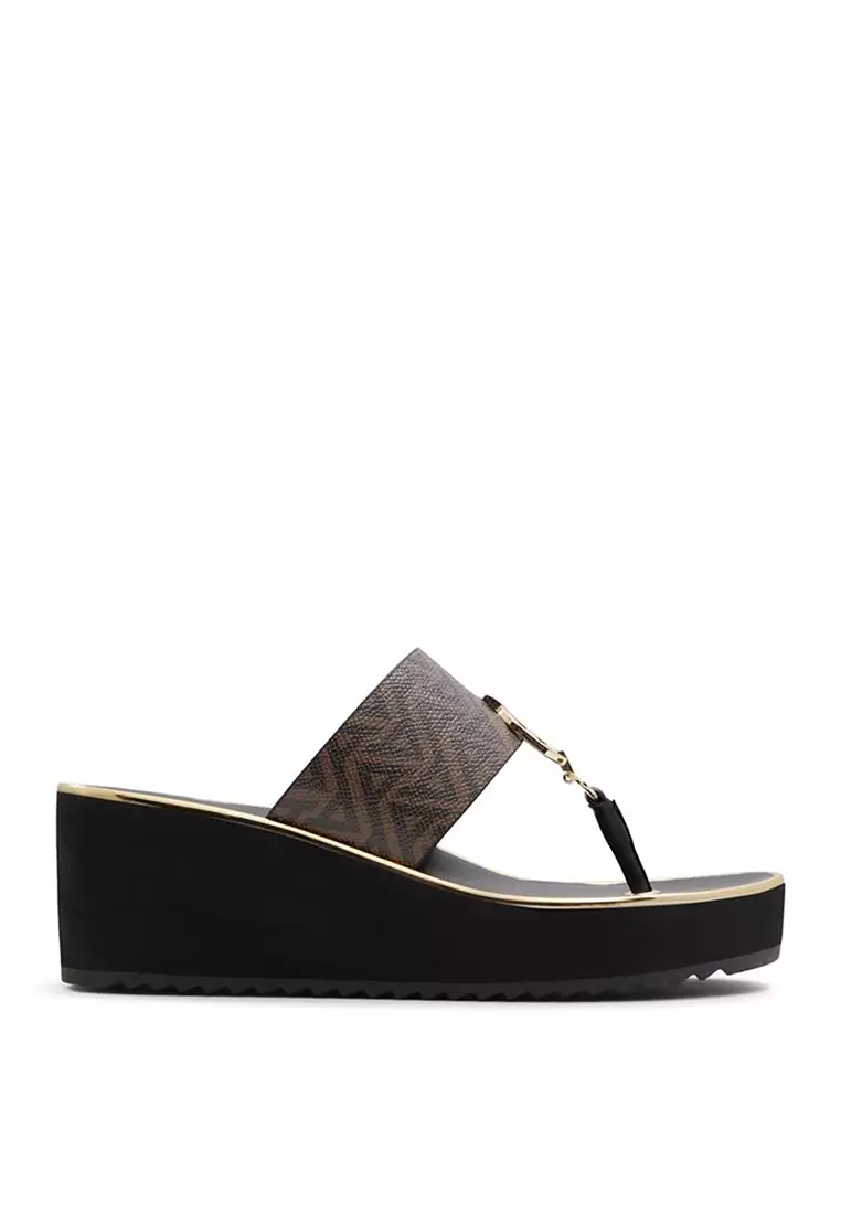 Buy ALDO Fassbider T Strap Wedges Online ZALORA Malaysia