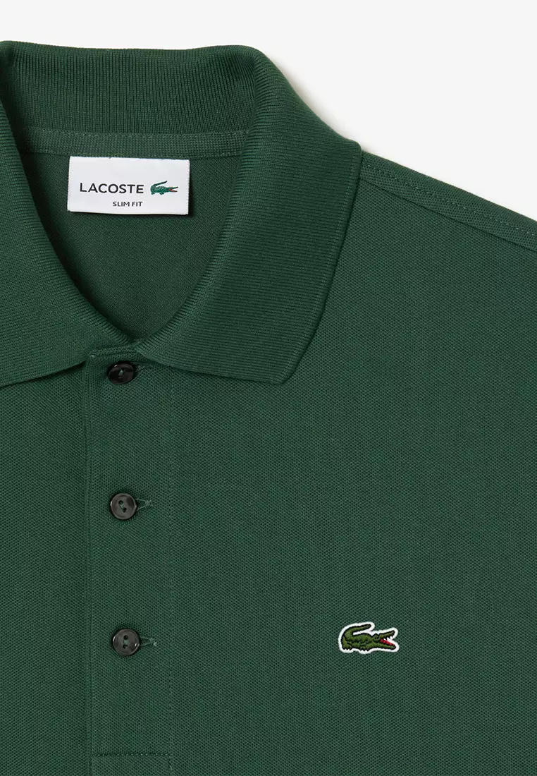 Buy Lacoste Slim Fit Stretch Piqué Polo Shirt 2024 Online | ZALORA ...