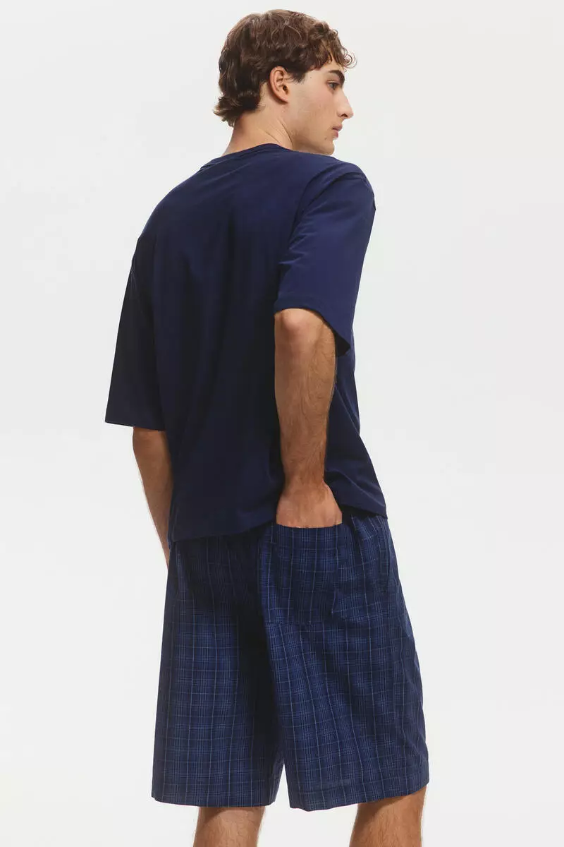 2-piece cotton loungewear set