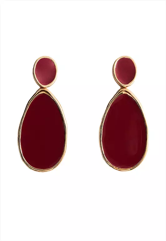 Long Beaded Earrings