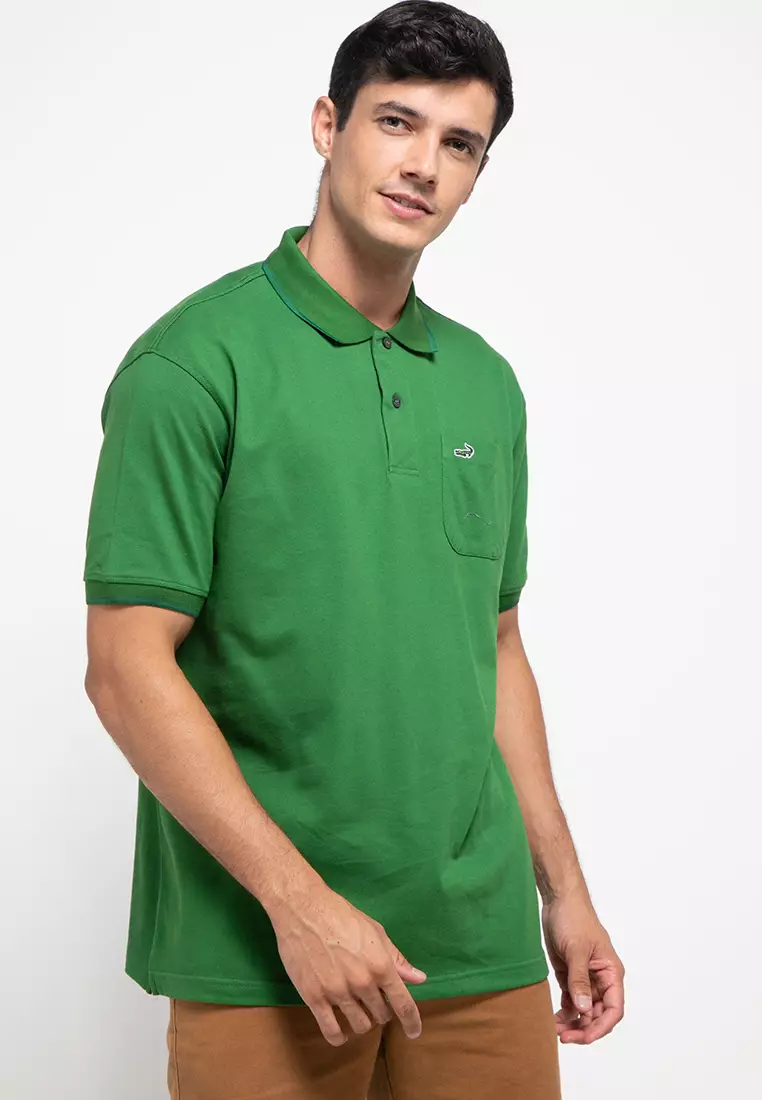 Crocodile COLE Forest Baju Kaos Kerah Pria Men Polo Relax fit