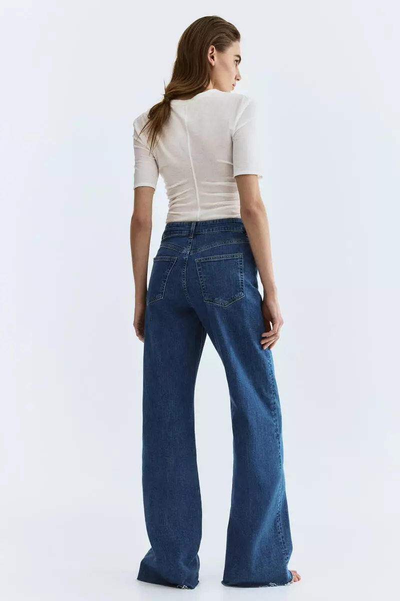 Wide High Waist Jeans