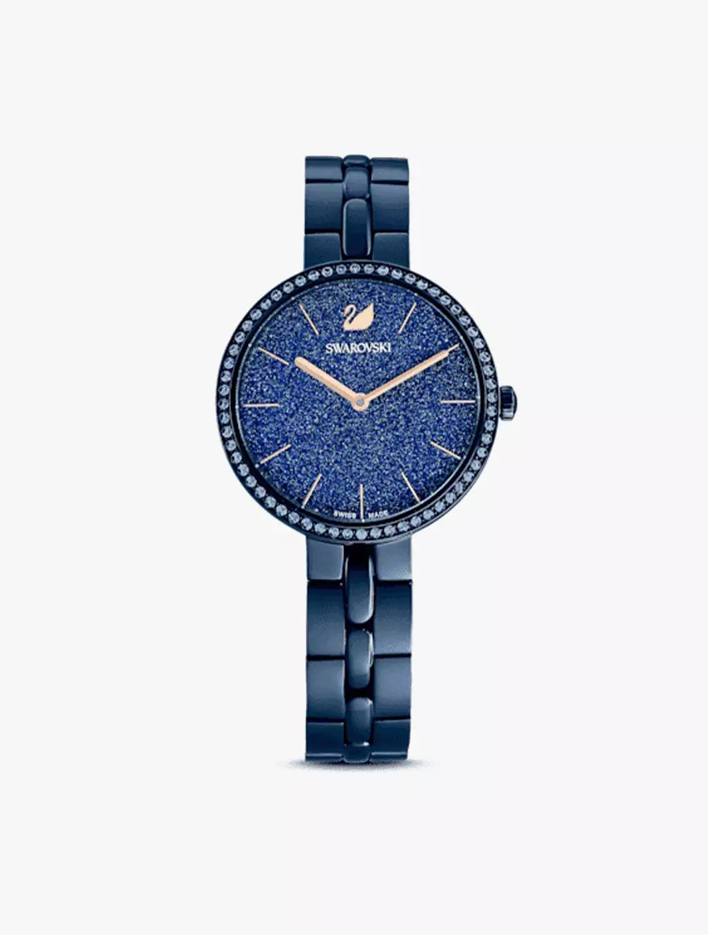 Cosmopolitan Watch Swiss Made Metal Bracelet Blue Blue Finish Blue