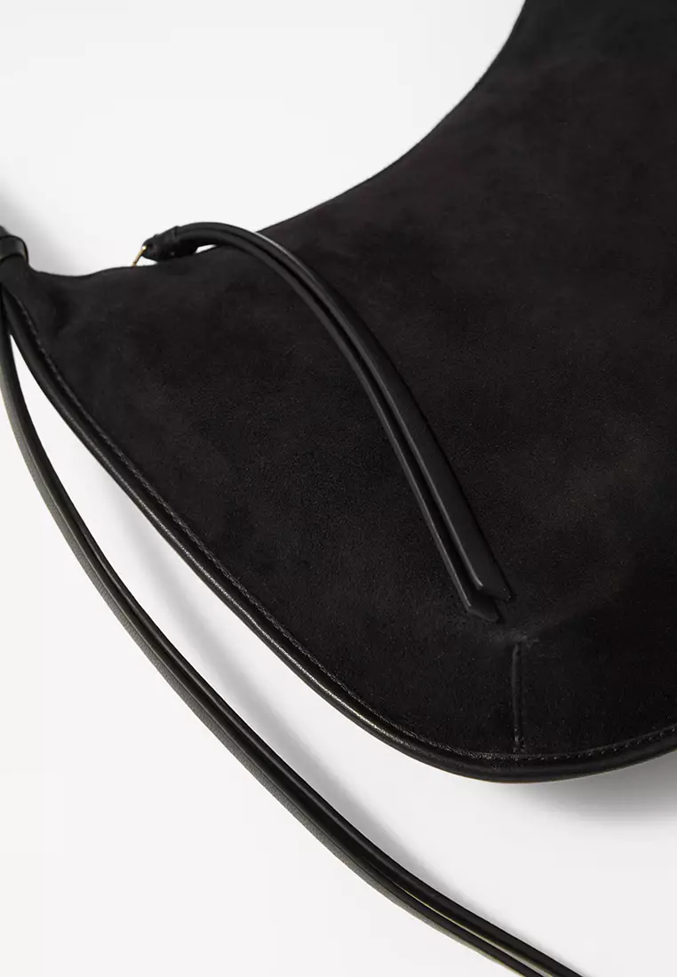 Fringed Suede Tote Bag