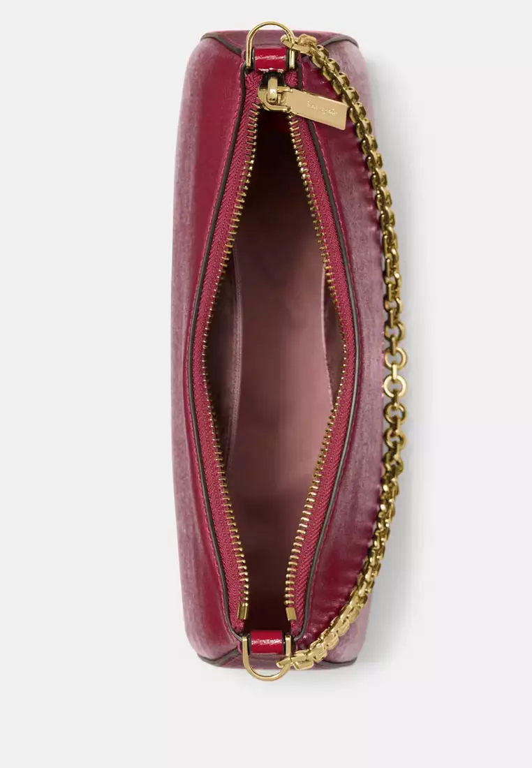 Margot Textured Patent Leather Convertible Crossbody