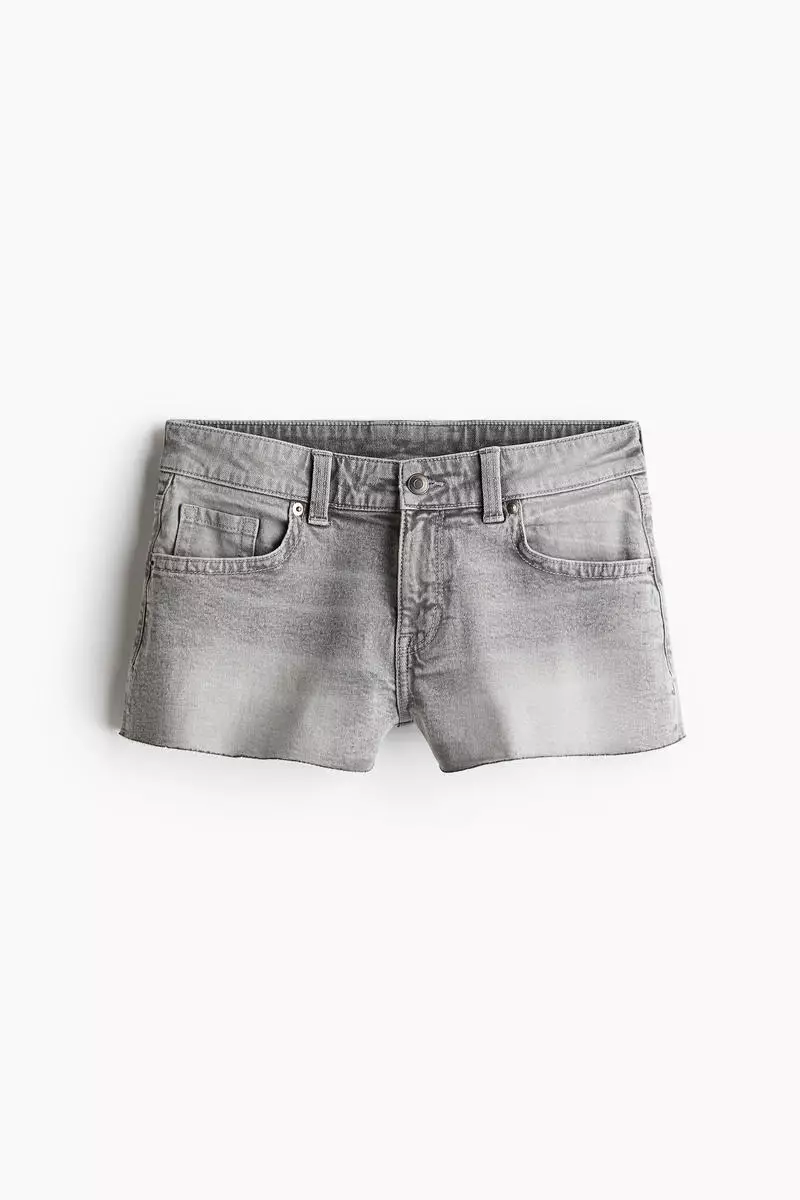 Denim mini shorts