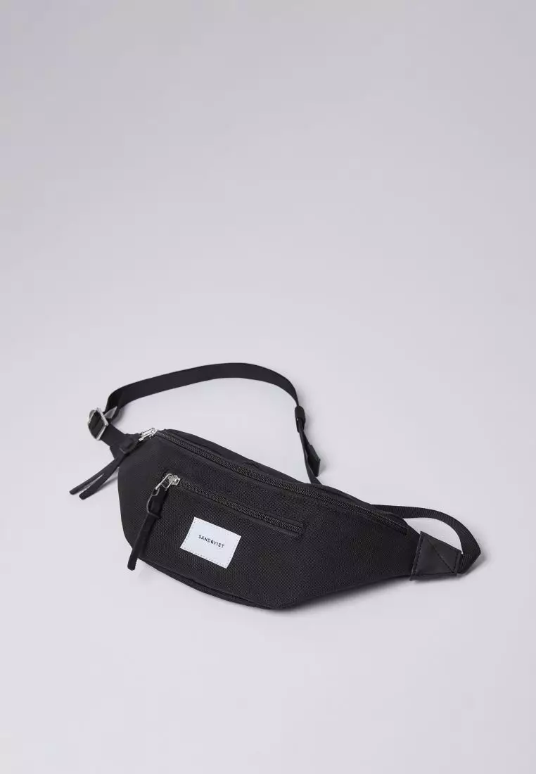 All black sale bum bag