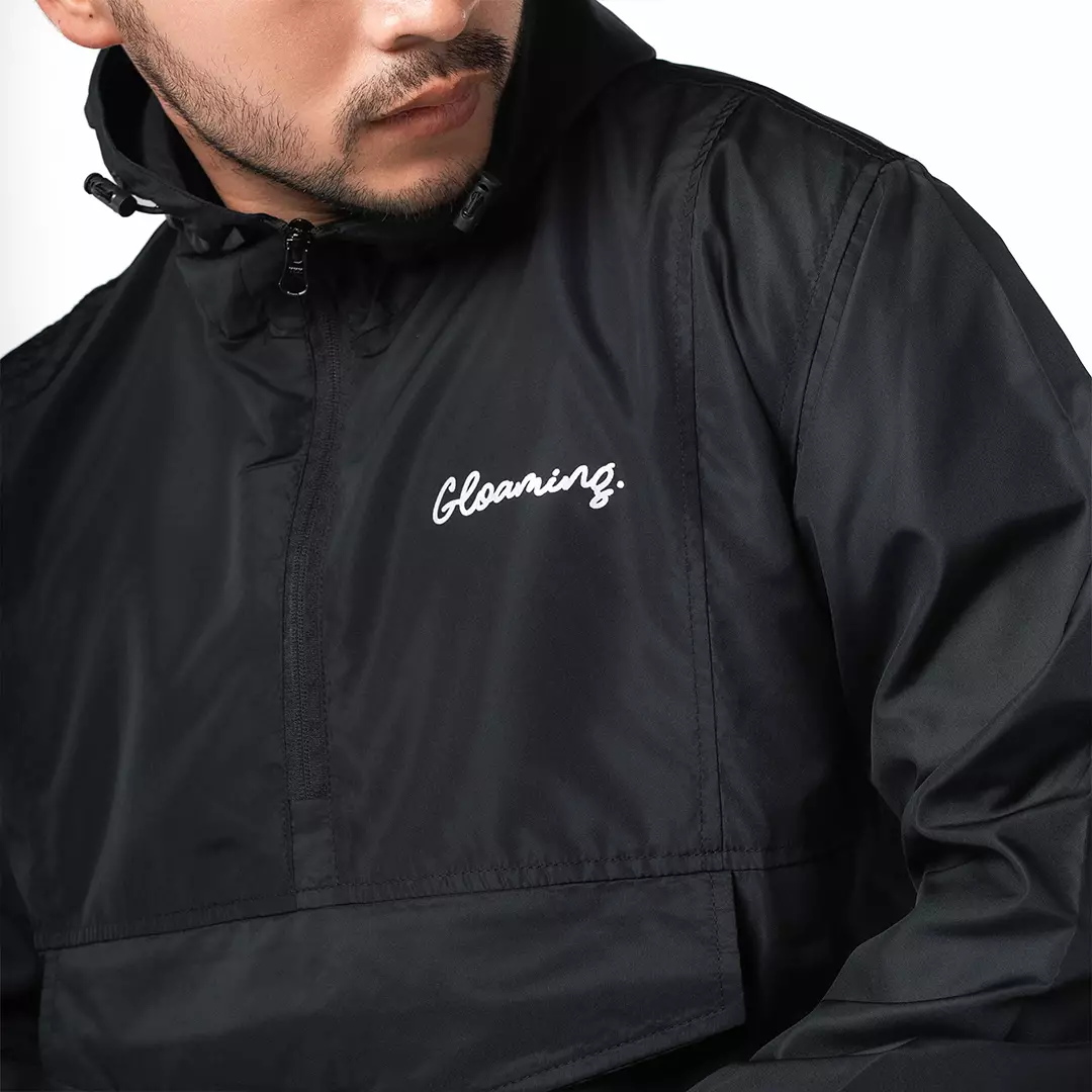 Jaket Gorpcore Parasut Black Unisex