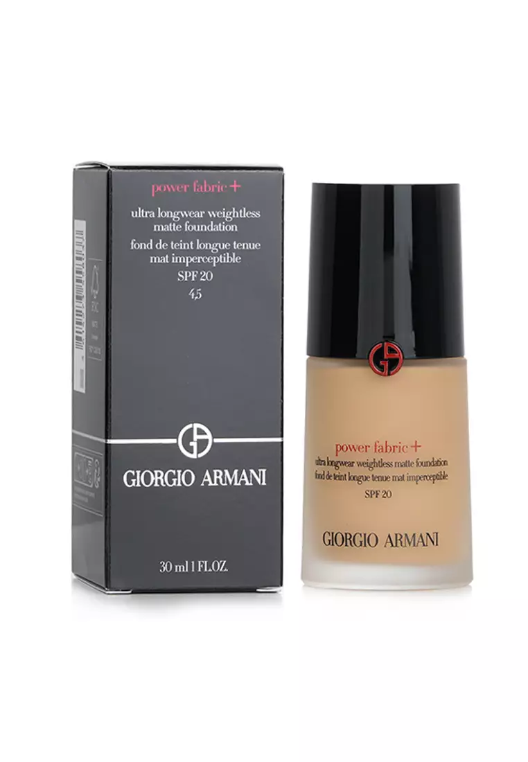 Giorgio armani power fabric foundation 4.5 2025