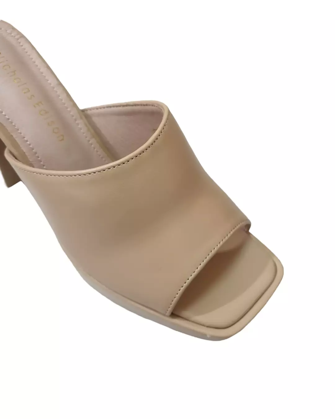 Nicholas Edison Heel Nadine Beige