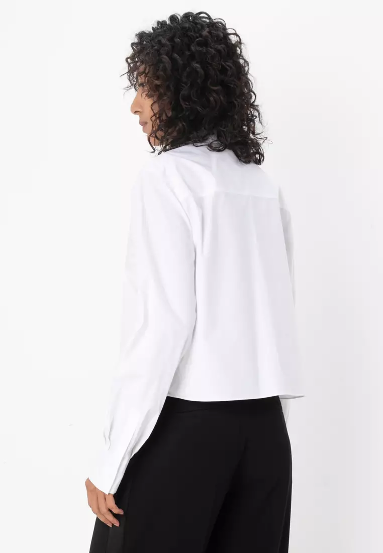 Hem Signature Cropped Shirt