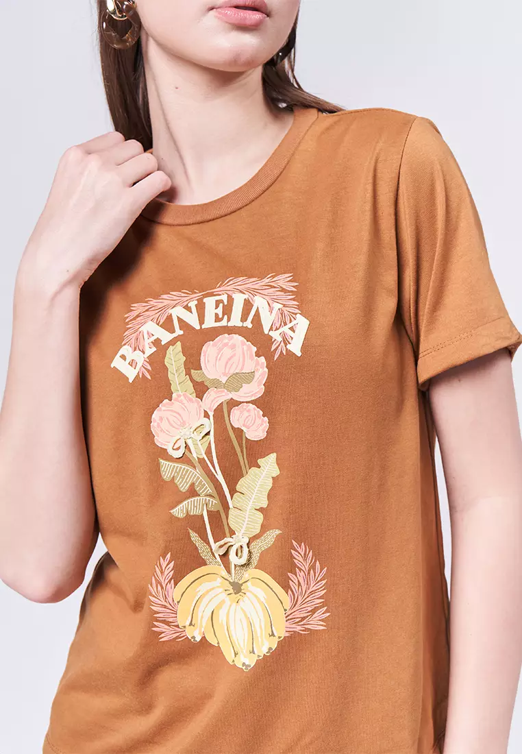 Summer Tees 2025 Baneina Short Sleeve Shirt Top