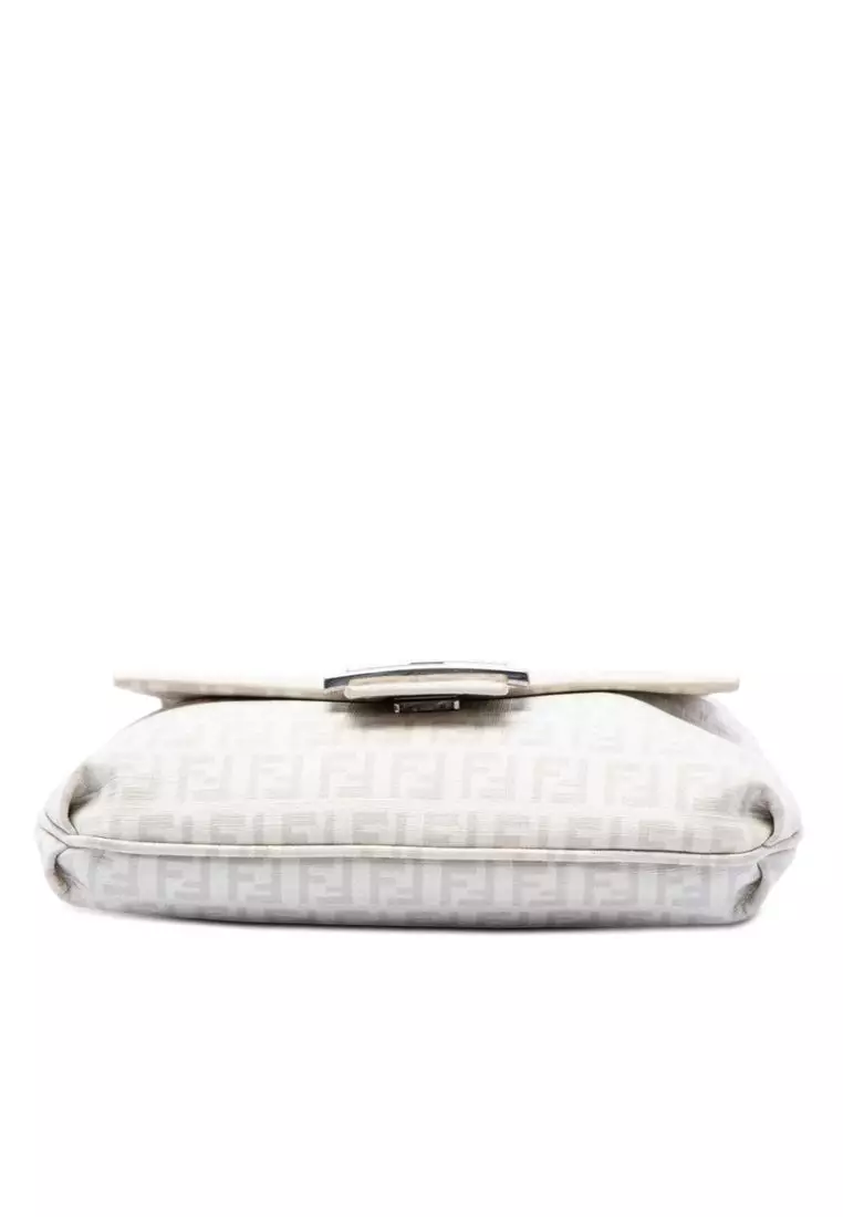 Pre-Loved Fendi Zucchino Spalmati Crossbody