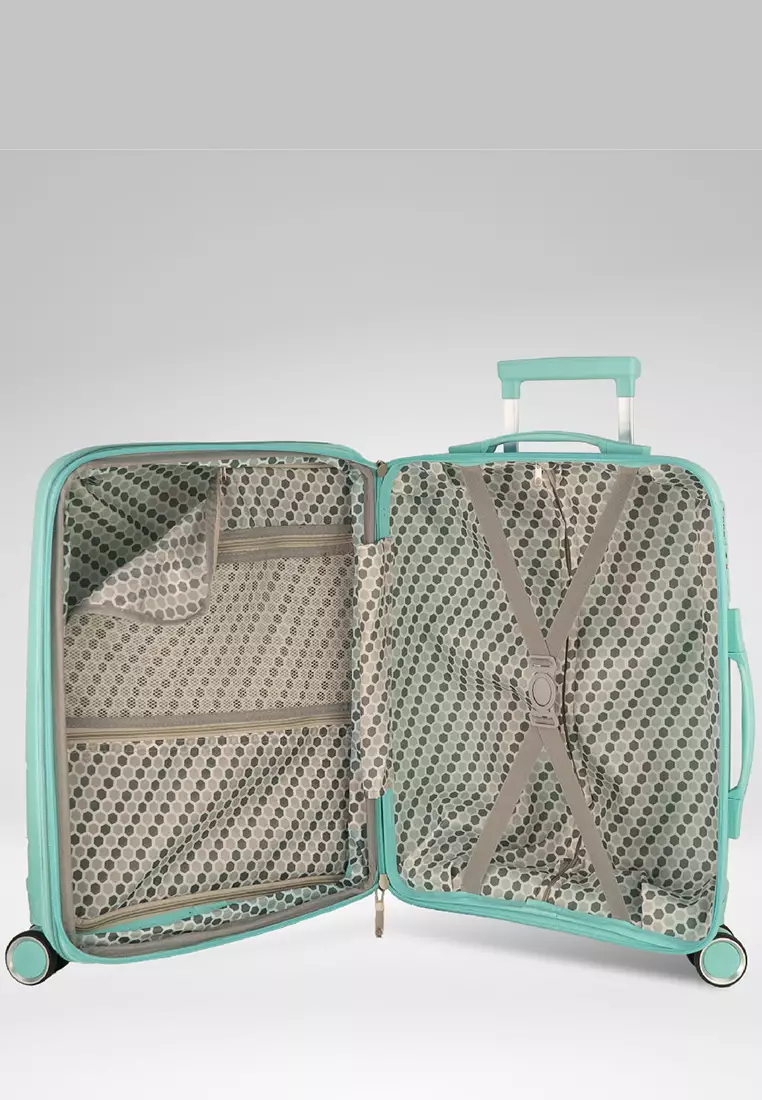 URBANlite Sage (24") Polypropylene [PP] Hard Case TSA Lock Expandable 8-Wheels Spinner Luggage ULH24906