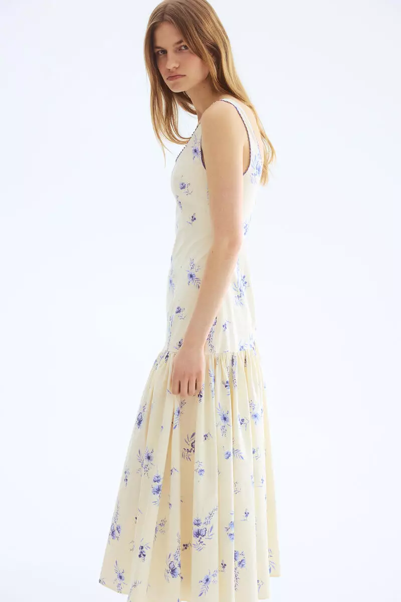 Long cotton dress