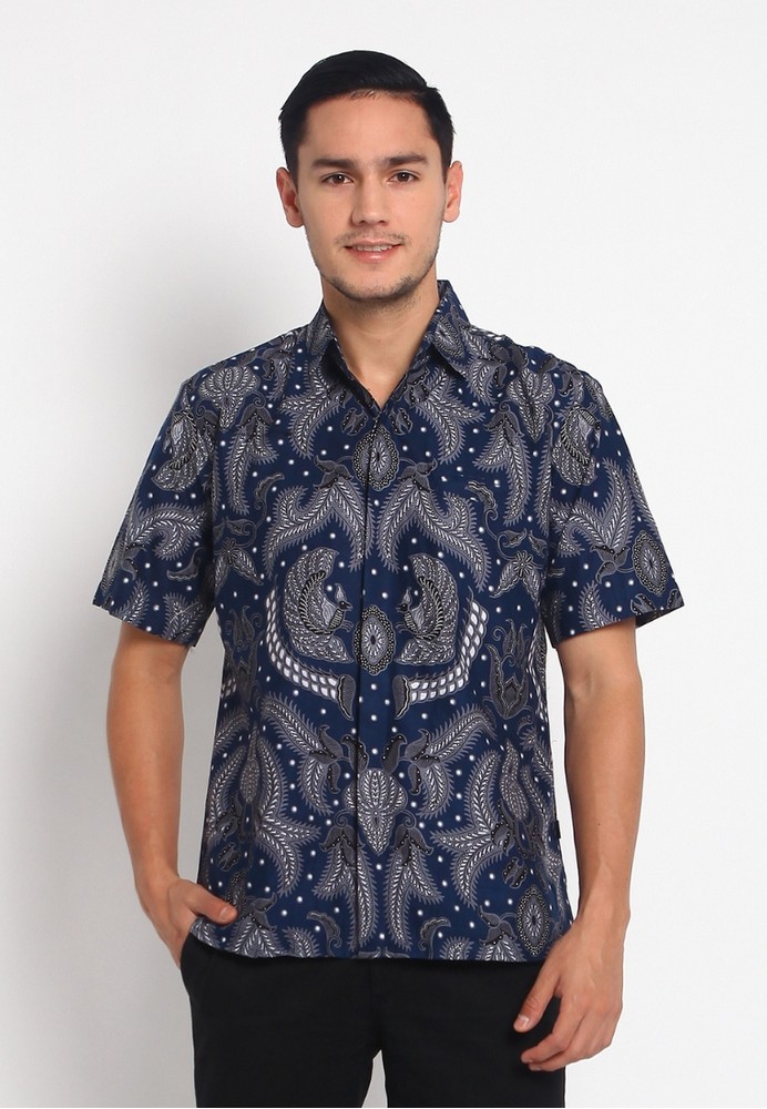 Jual Batik Mayung Baratayudha Kemeja  Batik Premium Pria  