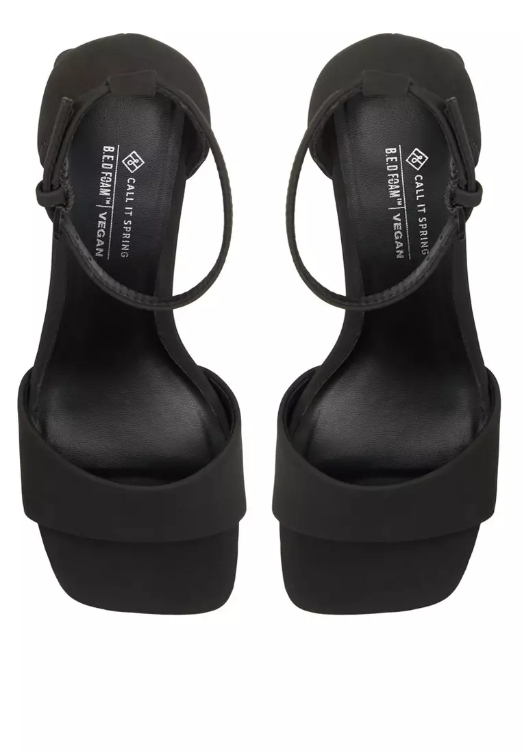 Vicki Ankle Strap Block Heels