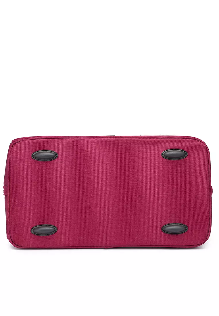 Navy Club Tas Travel Bag Tas Pakaian Tas Jinjing BJHD - Tas Tangan Tas Wanita - Size 14 Inch