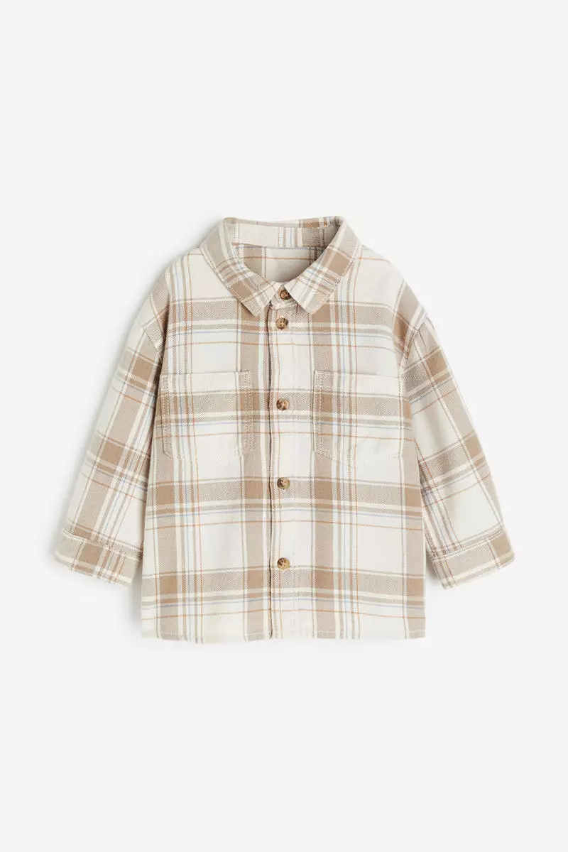 Buy H&M Cotton flannel shirt 2024 Online