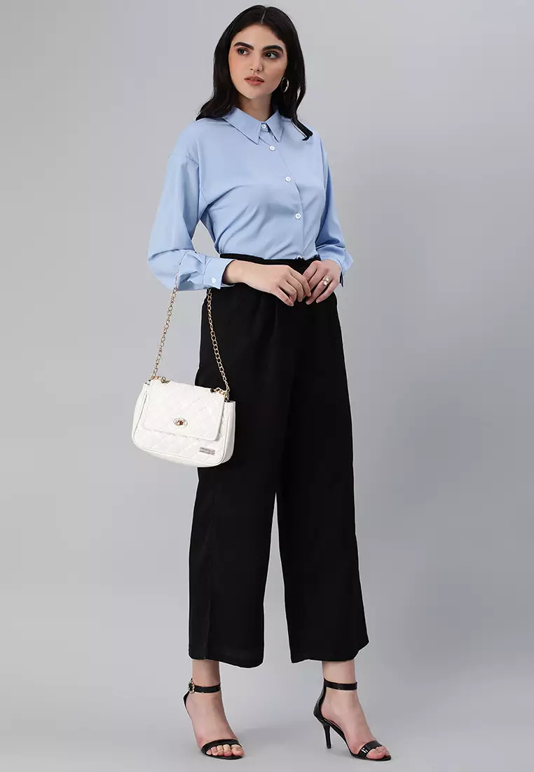 Blue Long Sleeve Shirt
