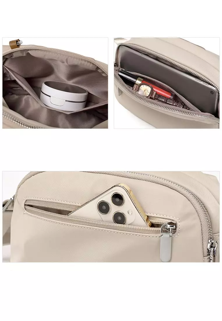 Ladies Nylon Crossbody Bag Small Size