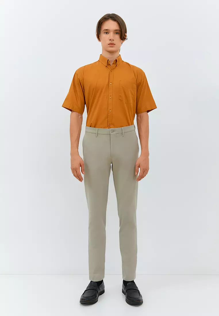 Jobb San Moritz Celana Panjang Modern Slim Fit Light Khaki