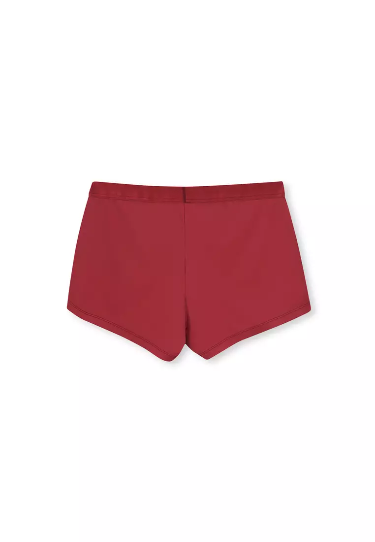 DAG Bordeaux Boxers Slim Fit Short Leg Underwear for Men 2024