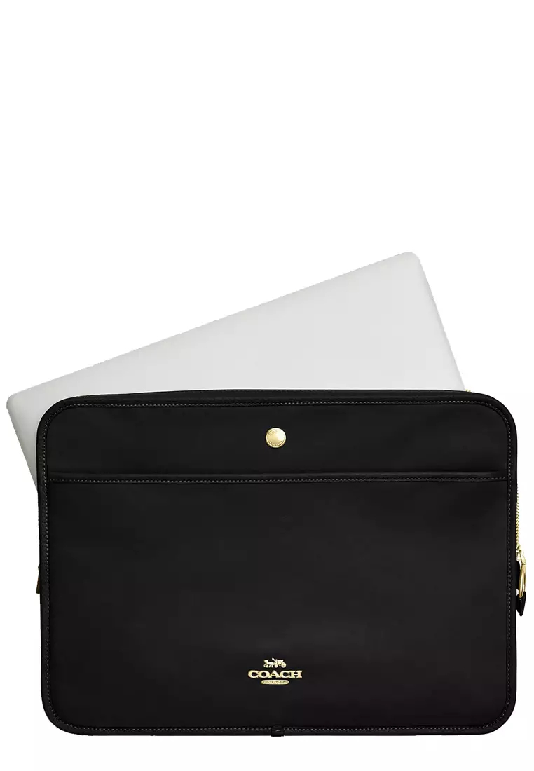 Coach laptop pouch sale