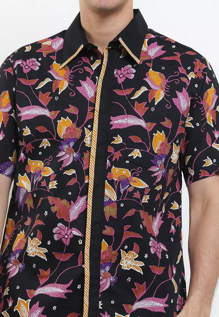 Hem Batik Body Fit Sawat Kupu