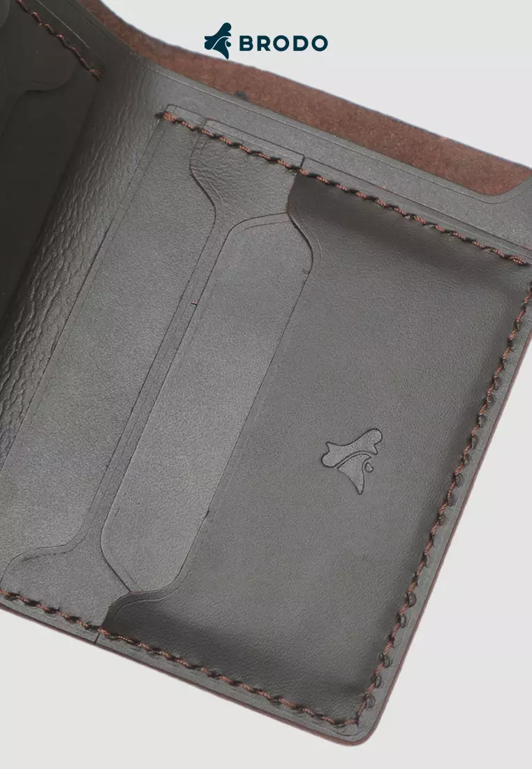 BRODO - Briso Leather Wallet Brown