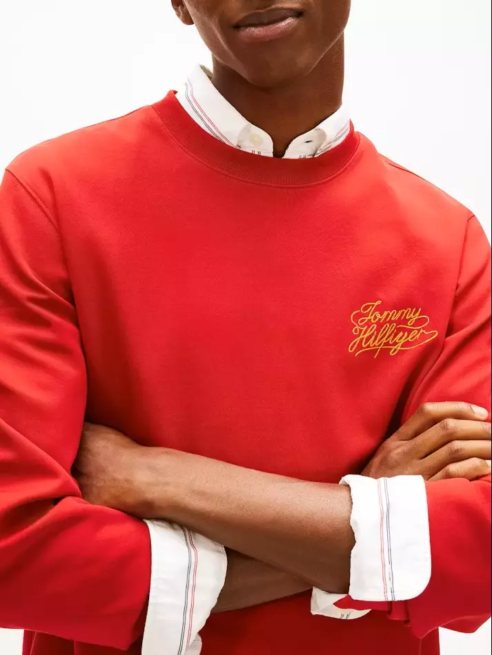 Tommy Hilfiger - Heavy Twill Crew Neck Sweater