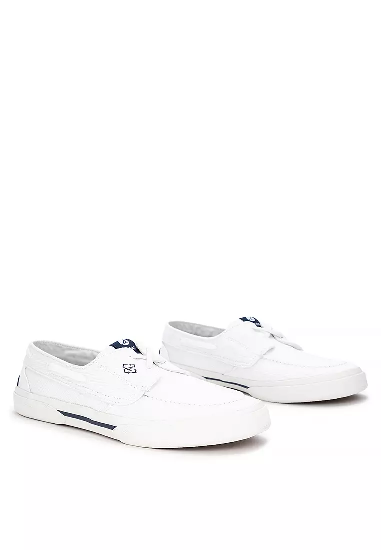 Pier Wave Washed Heavy Twill Boat Sneakers