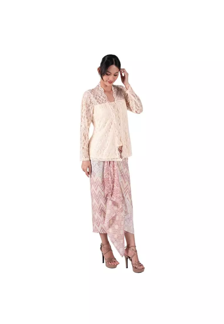 Kebaya Wanita - Bhatara Batik Kebaya Devara - Baju Batik Modern Lengan Panjang