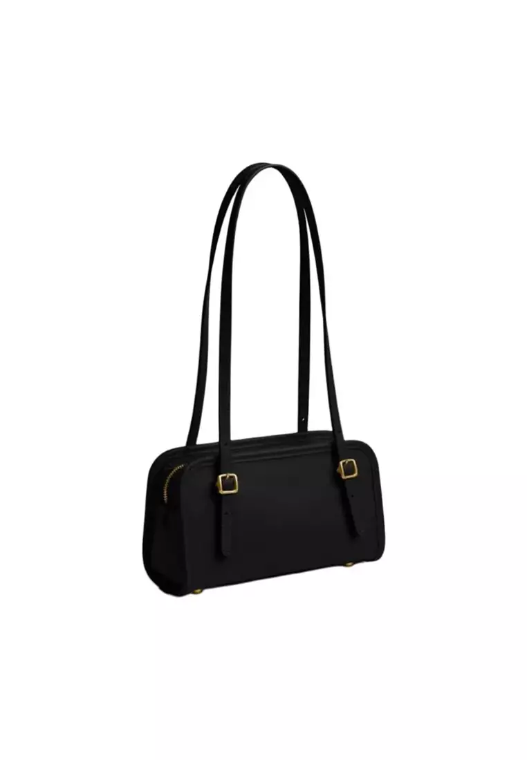 Swing Zip Women's Shoulder Bag in Black CAM45