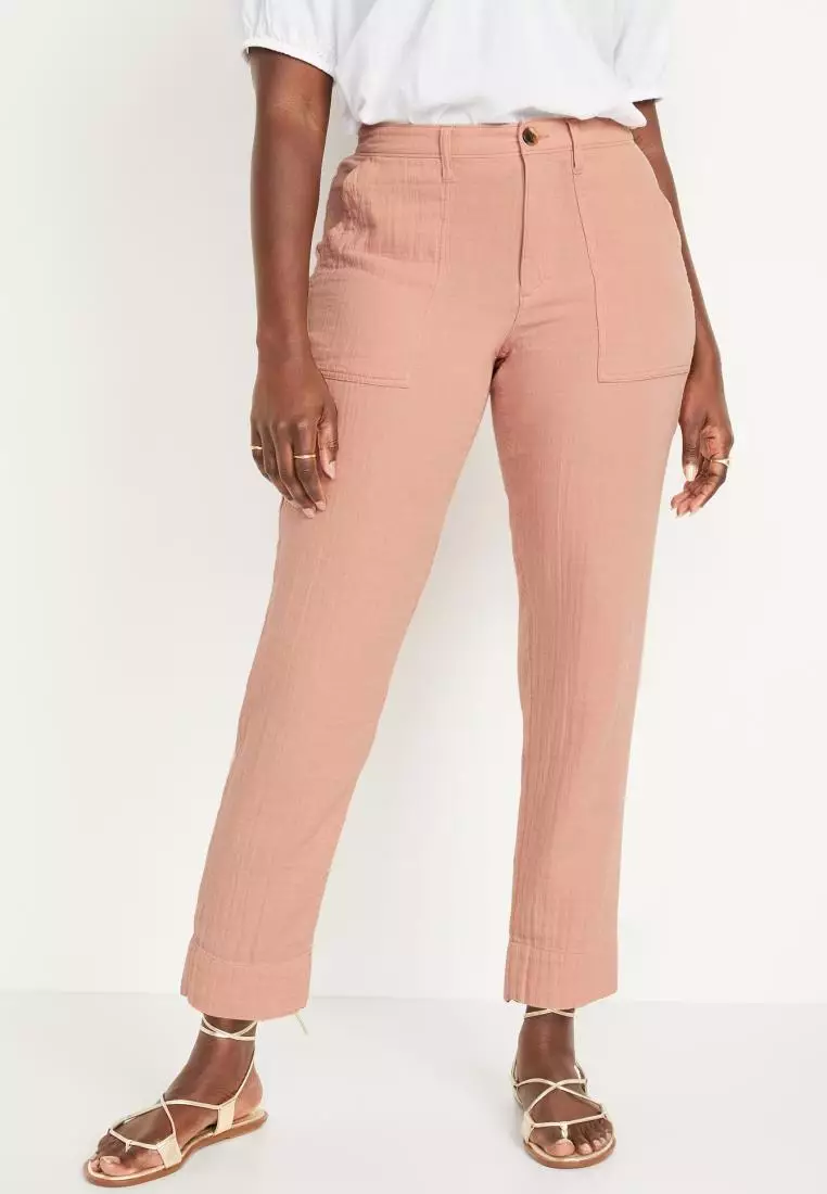 Old Navy Women's High Rise Capris Old Navy Extra High-Waisted