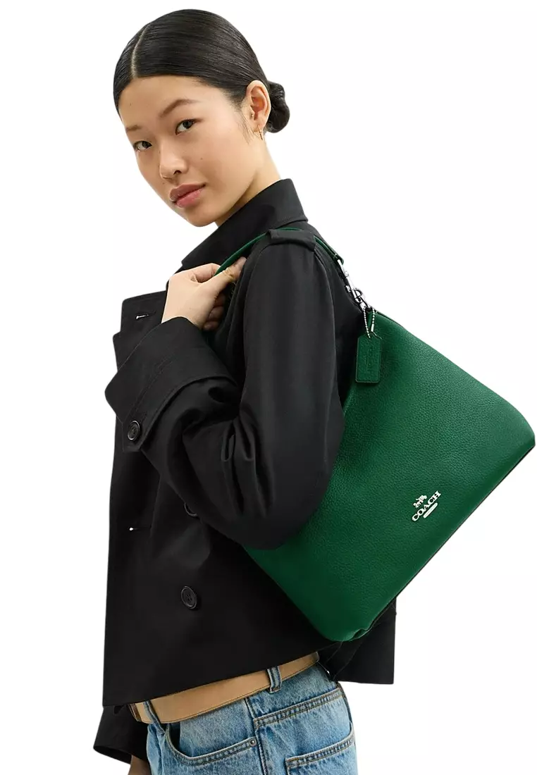 Buy Coach Laurel Shoulder Bag Shamrock Green 2025 Online ZALORA