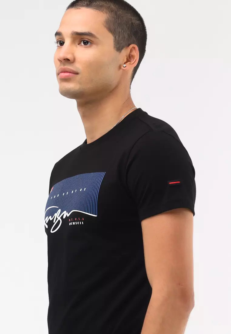 Round Neck Muscle Fit T-shirt