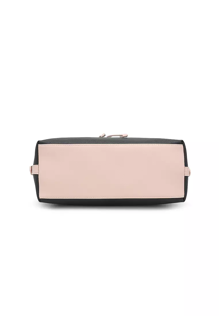 Women's Shoulder Bag / Top Handle Bag - Pink