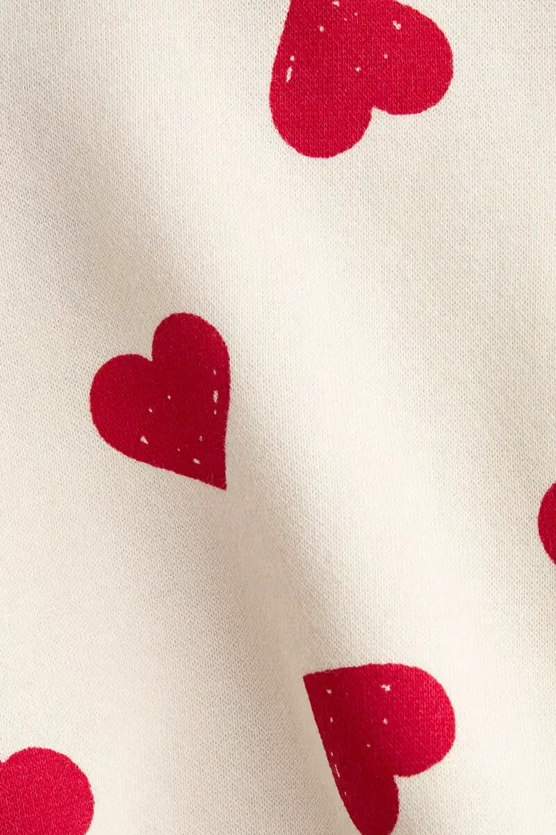 Frill-detail sweatshirt