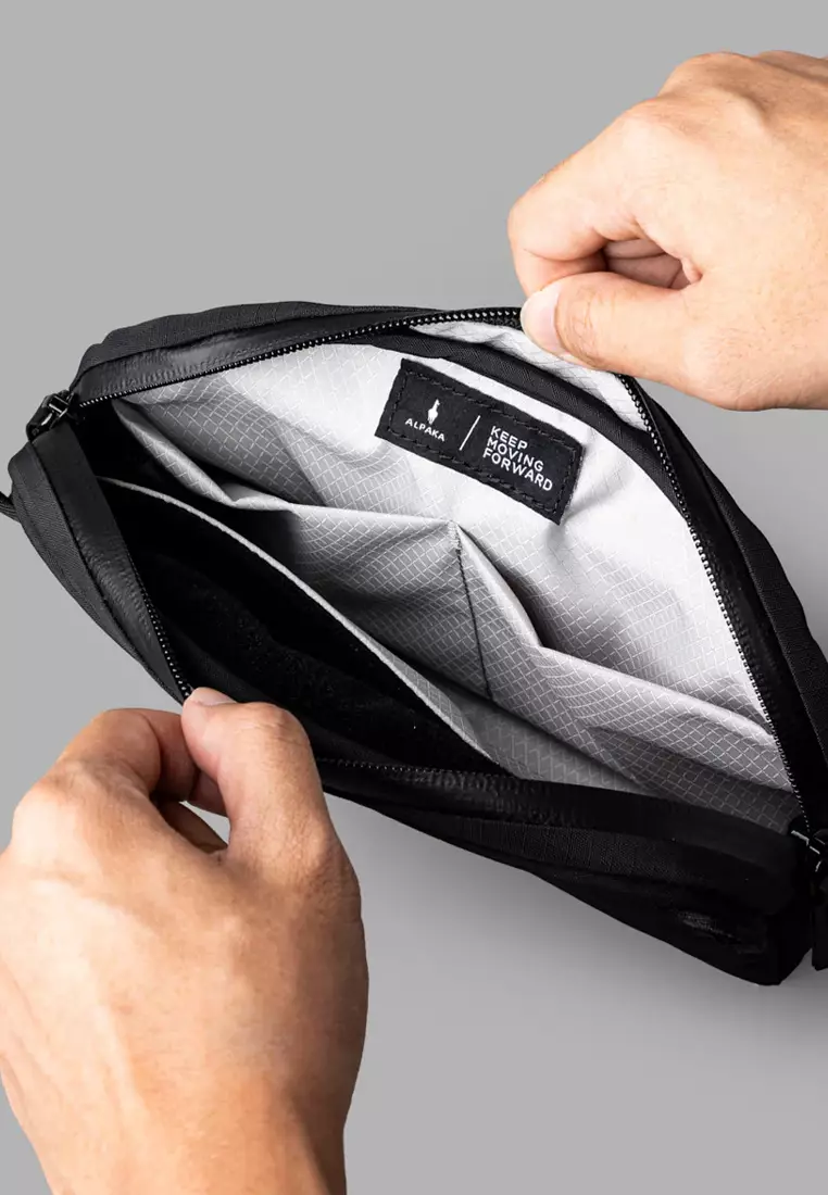 Alpaka Flight Sling 1L - Axoflux Black